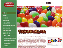 Tablet Screenshot of made-in-scandinavian.com
